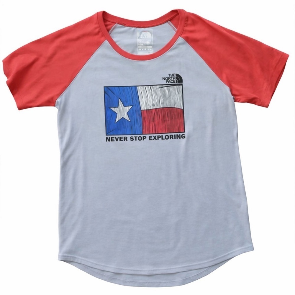 The North Face Texas Never Stop Exploring Tee Shirt Americana